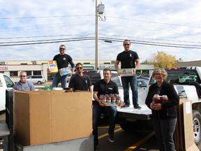 Morrison Homes dropped off more than 1,500 kg of food at the Edmonton Food Bank on Sept. 28.