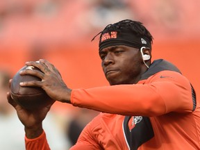 The Browns are moving on from troubled wide receiver Josh Gordon a day after he said he is entering a rehab facility to “gain full control of my life.” (David Richard/AP Photo/Files)