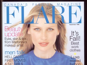 The Cover of a Flare magazine cover is pictured in this file photo. (File photo)