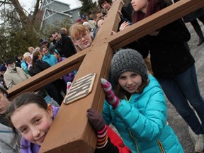 Winnipeg has Way of the Cross ceremonies every spring.