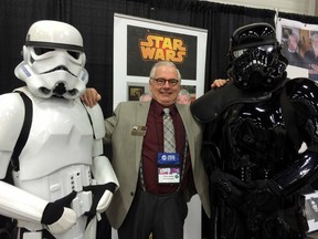 Robert Bailey has attended many comic cons since becoming a licenced artist for Star Wars and has met a few stormtroopers.