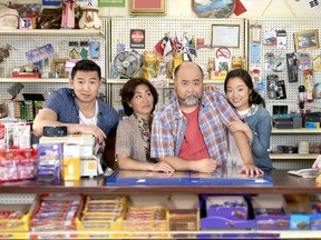 The cast of Kim's Convenience. (Handout photo)