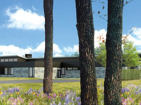 Nipissing Serenity Hospice artist's rendering courtesy of Larocque Elder Architects Architectes Inc.