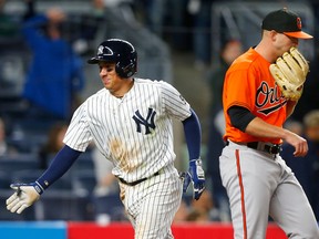 The New York Yankees and the Baltimore Orioles have been part of the  AL East's dominance this season. (JIM McISAAC/Getty Images)