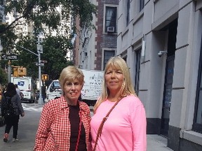 Bonnie and her guest Diane Abotossaway from Manitoulin are in New York City, on Park Avenue, walking to explore the city.
Christopher Carline/For The Sudbury Star.