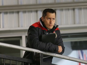 Senators coach Guy Boucher sent a message to his players that they must be on time. (Jean Levac/Postmedia Network)