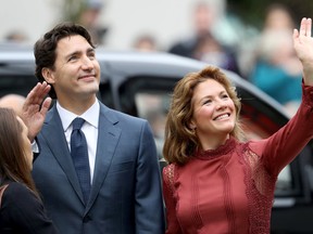 Prime Minister Justin Trudeau and his wife Sophie Gregoire-Trudeau are pictured in a recent public appearance in Vancouver.(Photo by Chris Jackson/Getty Images)