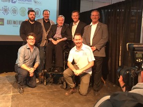 Movie industry leaders gathered recently for a film training symposium hosted by the Northern Ontario Film Studio and the International Alliance of the Theatrical Stage Employees. (Photo supplied)