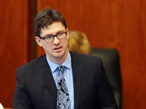 St. Boniface Coun. Matt Allard opposes the city's proposed new trash contracts. (Brian Donogh/Winnipeg Sun file photo)