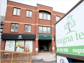 Magna Terra, formerly OMD (Ottawa Medical Dispensery) at 903 Carling Ave in Ottawa released sensitive contact information about its clients.  (Jean Levac, Postmedia)