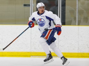 Nail Yakupov works hard and has skill but just hasn't made an impression on the Oilers coaching staff. (Ian Kucerak)
