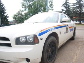 A Wood Buffalo RCMP car in Fort McMurray Alta. June 2015. Andrew Bates/Fort McMurray Today/Postmedia Network