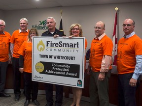 The Town of Whitecourt officially announced that it received FireSmart community status with FireSmart Canada 

Hannah Lawson | Whitecourt Star