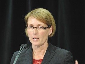 Children's rep Mary Ellen Turpel-Lafond releases her report on a young girl who died on the DTES in Vancouver on May 14, 2015. Trax #00036631A (Photo by Wayne Leidenfrost/PNG)