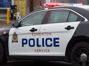 Edmonton police car