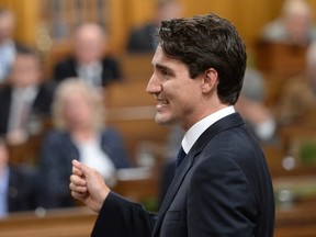 Prime Minister Justin Trudeau responds to a question during question period in the House of Commons on Parliament Hill in Ottawa on Tuesday, Oct. 4, 2016. (THE CANADIAN PRESS/Sean Kilpatrick)