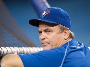 Jays manager John Gibbons watches over his team. (THE CANADIAN PRESS)