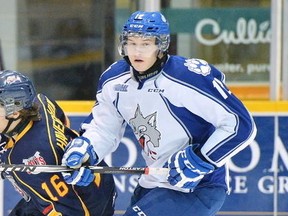 Sudbury Wolves forward Brady Pataki of Wallaceburg is eligible for the 2017 NHL draft. (TERRY WILSON/OHL Images)