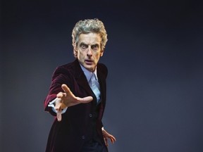 Peter Capaldi as Doctor Who.