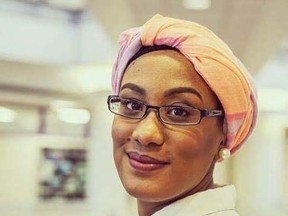 Rowa Mohamed is a London black activist calling on Mayor Matt Brown to apologize for racism in the city and create an anti-racism task force. (Supplied photo)