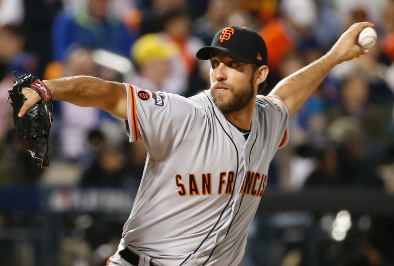 Madison Bumgarner hurls Giants to NL wild-card victory