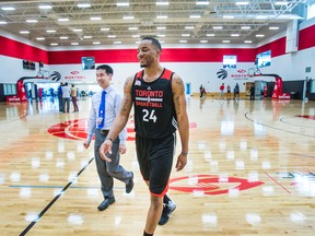 Raptors' Norman Powell during a practice at BioSteel Centre in Toronto on May 2, 2016. (Ernest Doroszuk/Toronto Sun)