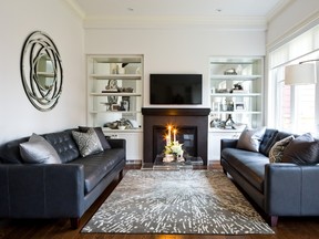 If your space always feels cold, think about investing in a fireplace.