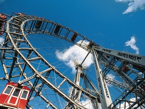 Taking a spin on the ferris wheel at Vienna's Prater Park is a favourite pastime for locals and visitors alike. MAXUM/VIENNA TOURISM PHOTO