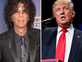 Howard Stern and Donald Trump. (WENN.COM)