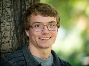 Memorial Composite High School grad, Lowell McAllister, was awarded a $20,000 scholarship from the University of Alberta to pursue his undergraduate degree in engineering - Photo submitted.
