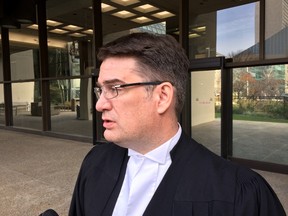 Lawyer Nathan Whitling says the Alberta law that governs drunk driving is unconstitutional because it coerces people into pleading guilty so they can bypass the trial period and begin the process of getting their licence back. (Postmedia)
