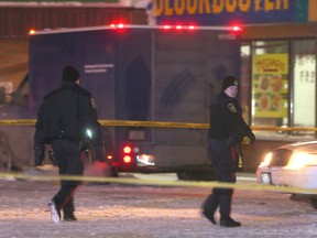 Kim Lazaruk will serve another 32 months in prison for his failed attack on an armoured truck guard on Nov. 20, 2015, at a strip mall on Keewatin Street and Burrows Avenue in Winnipeg. (CHRIS PROCAYLO/WINNIPEG SUN FILE PHOTO)