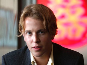 English singer Tom Odell photographed at Luckee restaurant in Toronto, Ont. on Tuesday August 9, 2016. Michael Peake/Toronto Sun/Postmedia Network