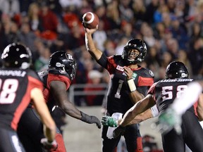 Redblacks quarterback Henry Burris. (The Canadian Press)