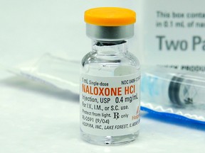 Naloxone. AP photo