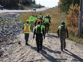 Searchers in Timmins head out to try and find Charles Bemrose of North Bay