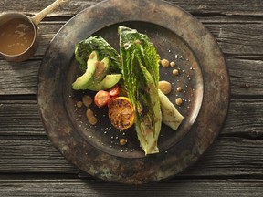 Grilled romaine salad. (Handout photo)