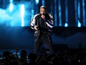 Drake performs at the 2016 iHeartRadio Music Festival. (Photo by John Salangsang/Invision/AP, File)
