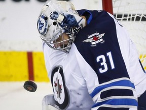 Ondrej Pavelec cleared waivers on Tuesday. (THE CANADIAN PRESS/Jeff McIntosh file photo)
