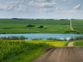 The Trans Canada Trail near Blaine, Sask. is shown in a handout photo.The trail is part of about 1,700 kilometres of the Trans Canada Trail in Saskatchewan. The trail is connected through walking paths, waterways and on gravel country roads. THE CANADIAN PRESS/HO-Trans Canada Trail-Trent Watts