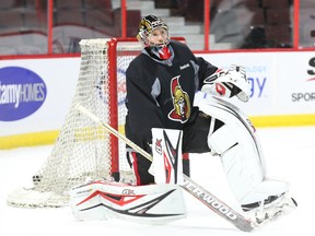 Senators goalie Craig Anderson. (Jean Levac, Postmedia Network)