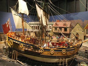 The Manitoba Museum's Nonsuch, a replica of the ship that sailed into Hudson Bay in 1668. (JASON HALSTEAD/WINNIPEG SUN FILE PHOTO)