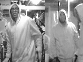 Edmonton homicide detectives have released these infrared images of suspects wanted in connection to a fatal home invasion on McConachie Boulevard on Tuesday, Oct. 4, 2016.