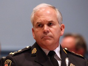 Ottawa Police Chief Charles Bordeleau says the money won’t come from the police force. Instead, he expects the extra costs to be absorbed by other levels of government or paid duty. Darren Brown/Postmedia