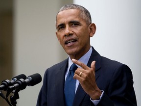 President Barack Obama speaks in the Rose Garden of the White House in Washington. (AP Photo/Carolyn Kaster, File)
