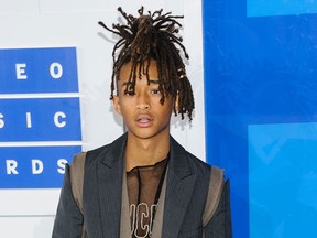 Jaden Smith at the 2016 MTV Video Music Awards at Madison Square Garden. (C. Smith/WENN.com)