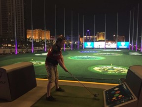 Overlooking the Strip, Topgolf is the latest Vegas attraction for sports junkies. JOHN WILLIAMS/POSTMEDIA NETWORK