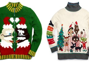 Hudson's Bay will carry an exclusive sweater collection designed by Whoopi Goldberg. (Supplied)