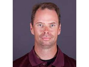 Cameron Lyons, a volunteer equipment manager at the University of Ottawa.