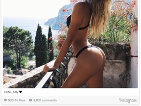 Alexis Ren in an Instagram post